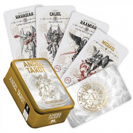 Kosmetinis defektas Angel Tarot Pocket kortos kišėninės Rockpool